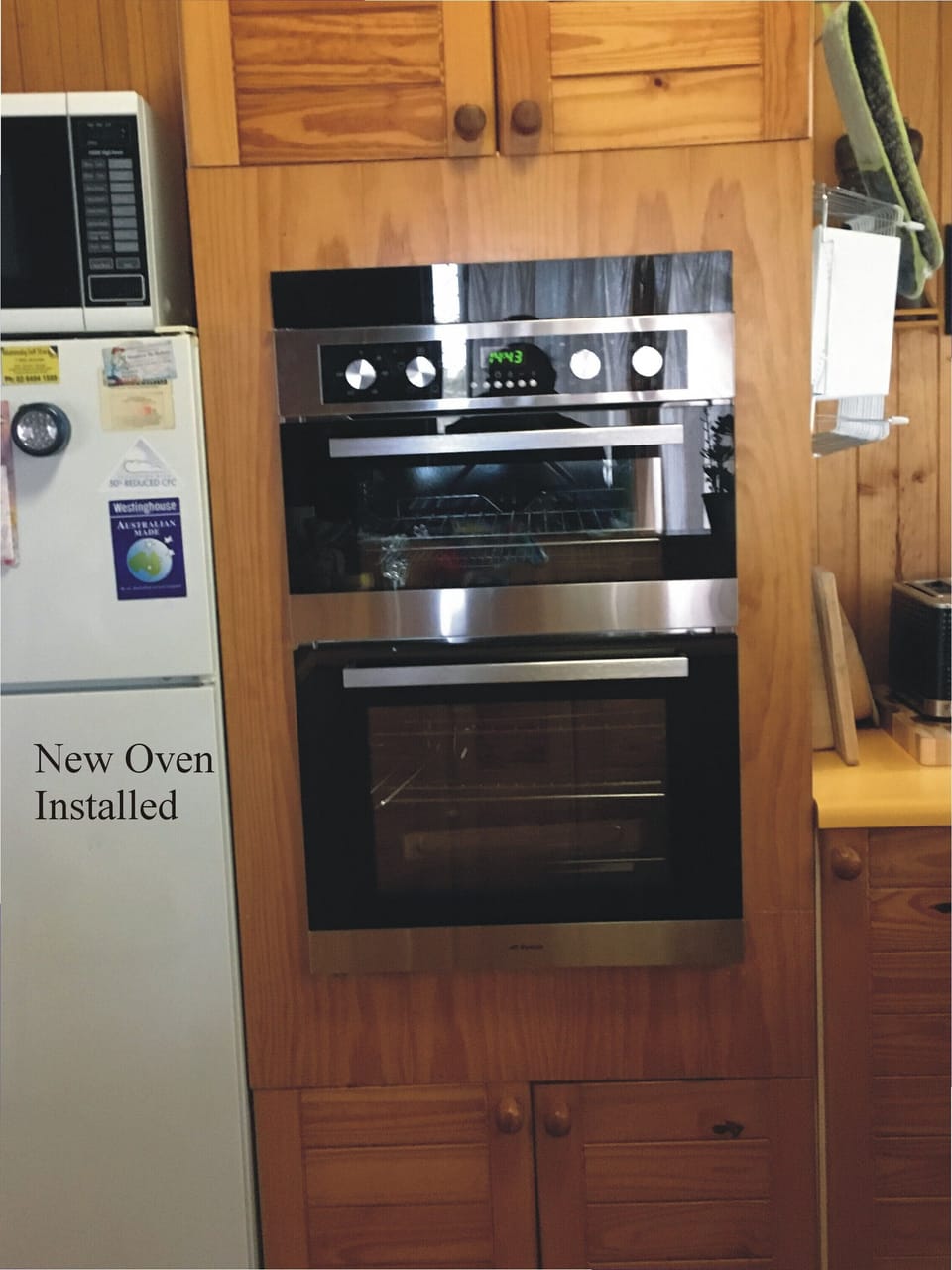 New Multi Function Oven Installed