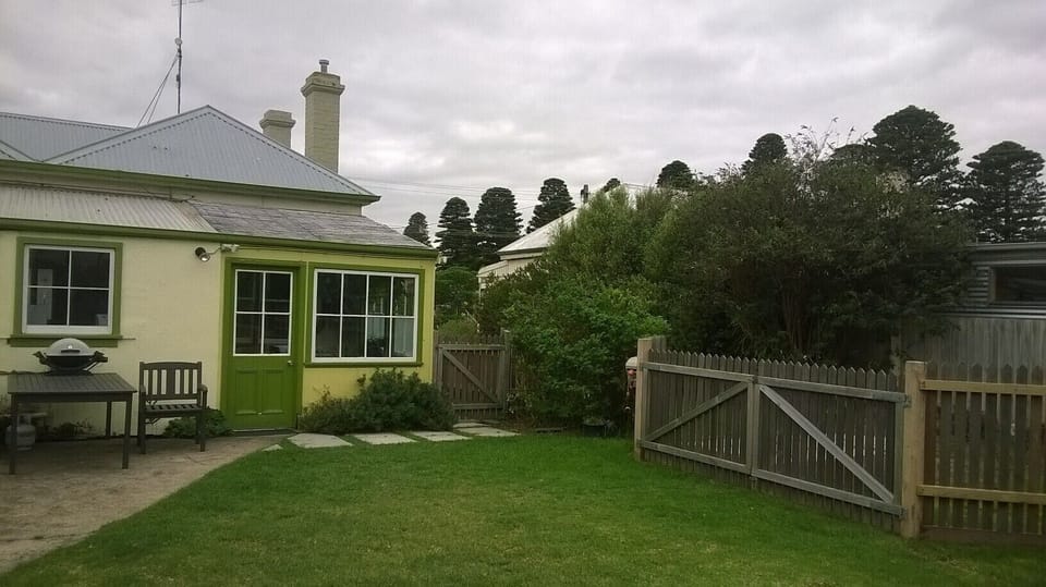 The rear garden is well fenced on all sides, secure for pets to explore safely. 