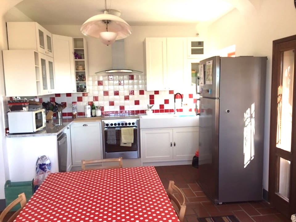 The kitchen 