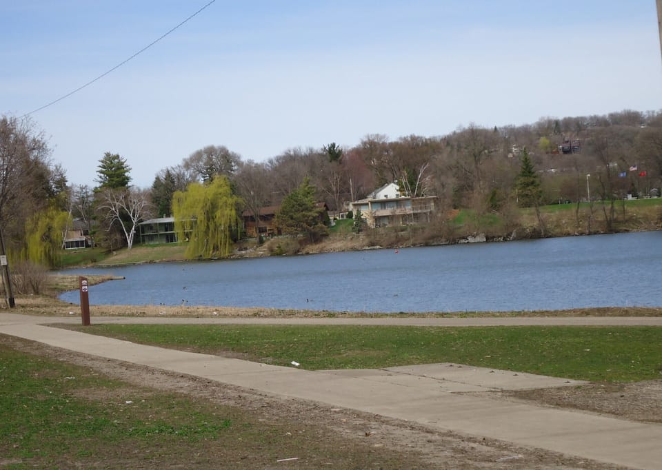 Right across the street from Silver Lake Park.