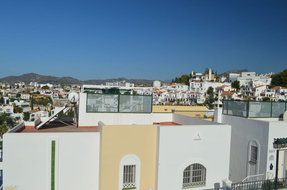 View form terrace towards west.