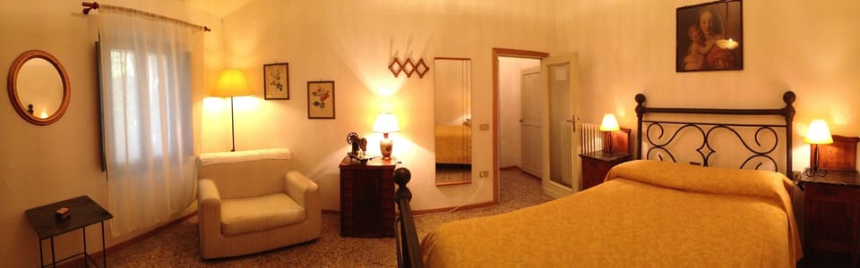 The bedroom of apt. Andreina