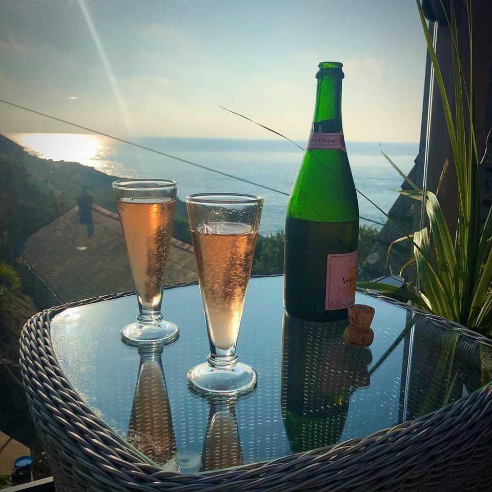 At the end of the day, enjoy a sundowner...