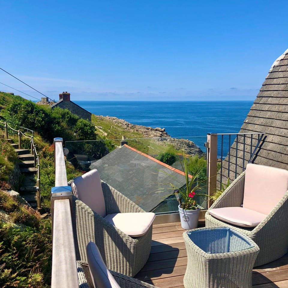 Our newly refurbished deck has Atlantic views (and hurricane-proof glass)