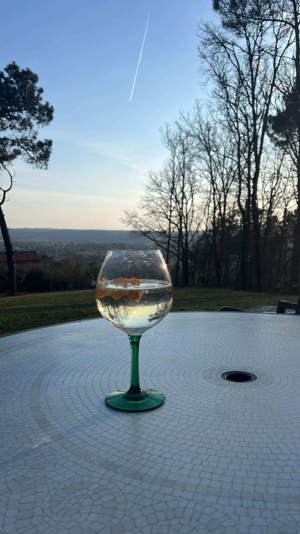 Enjoy the evening view