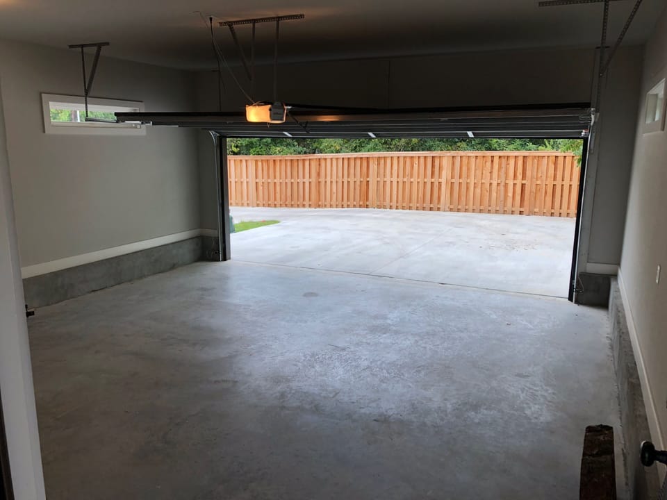 2 car garage