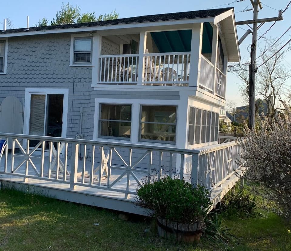 Side view of the house