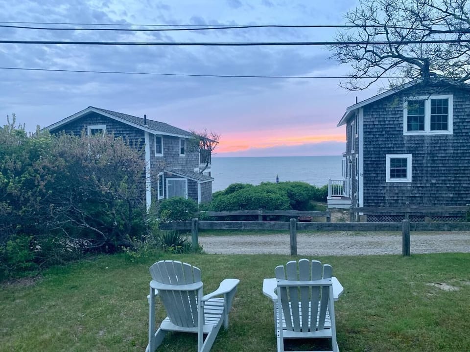 Sunset from the yard