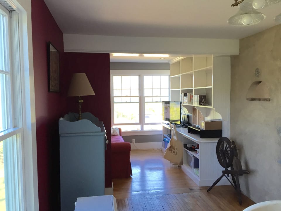 den with 40" tv