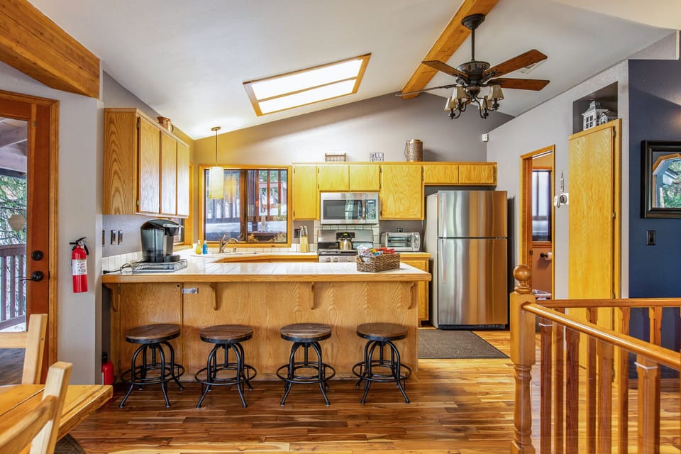 Top Level - View from Dining to
 Kitchen