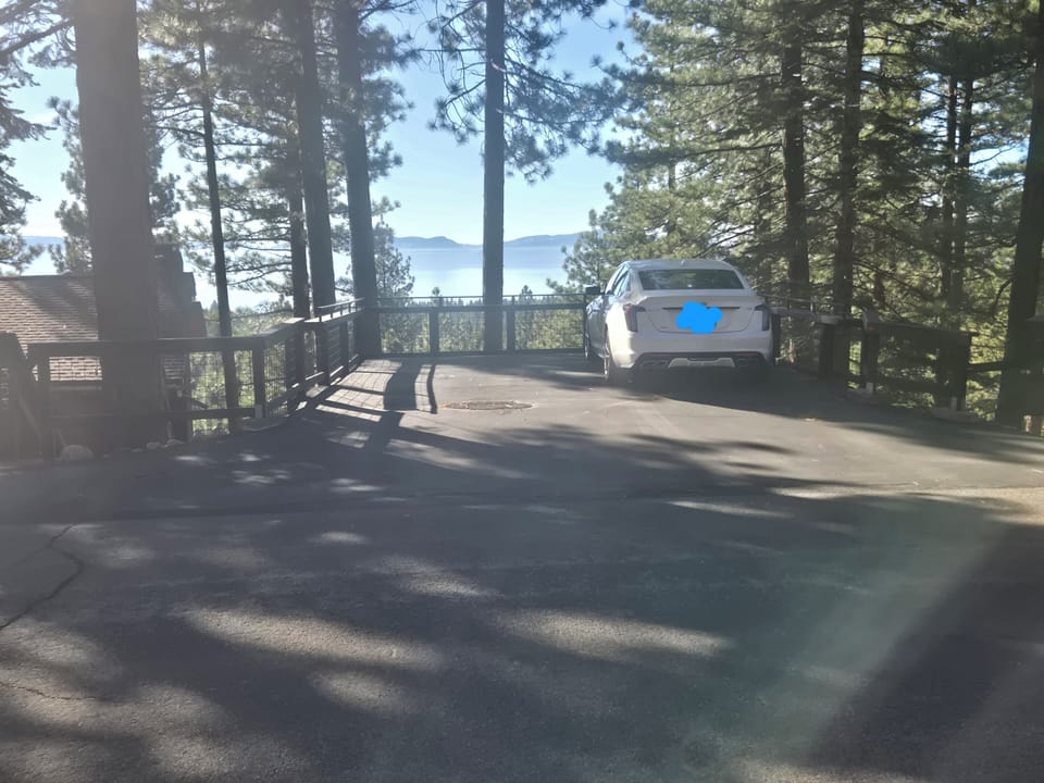 Off-street parking for 2 vehicles.  Even the carport has a spectacular view!