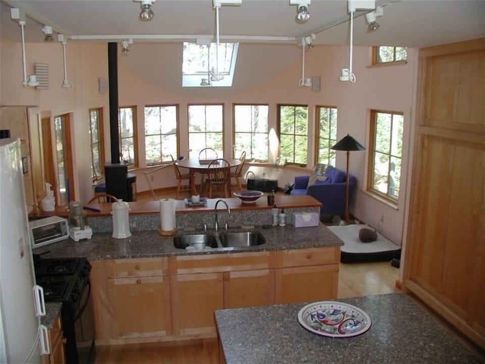 Kitchen looking into the dining room