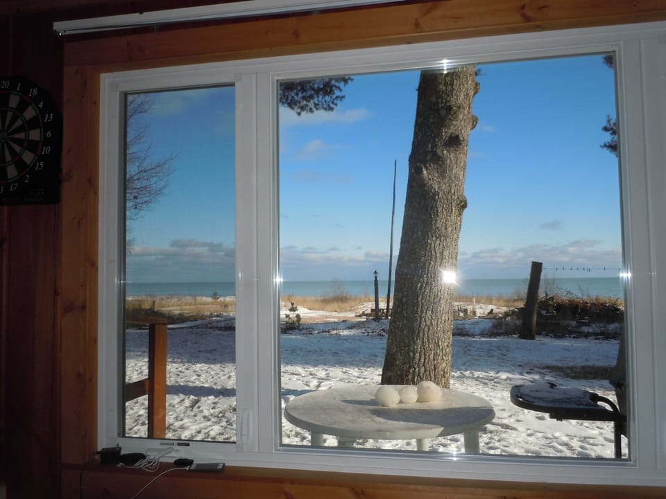 View from living room