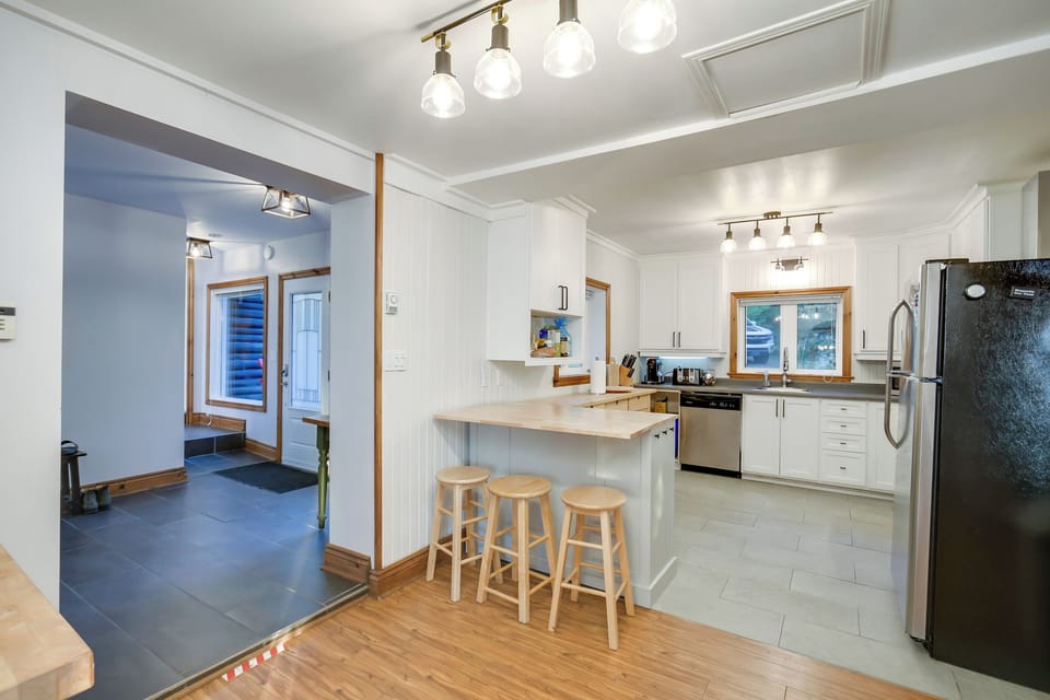 Recently renovated kitchen