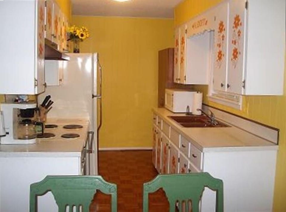 Galley Pass Thru Kitchen with everything to cook up those tasty fish you catch..