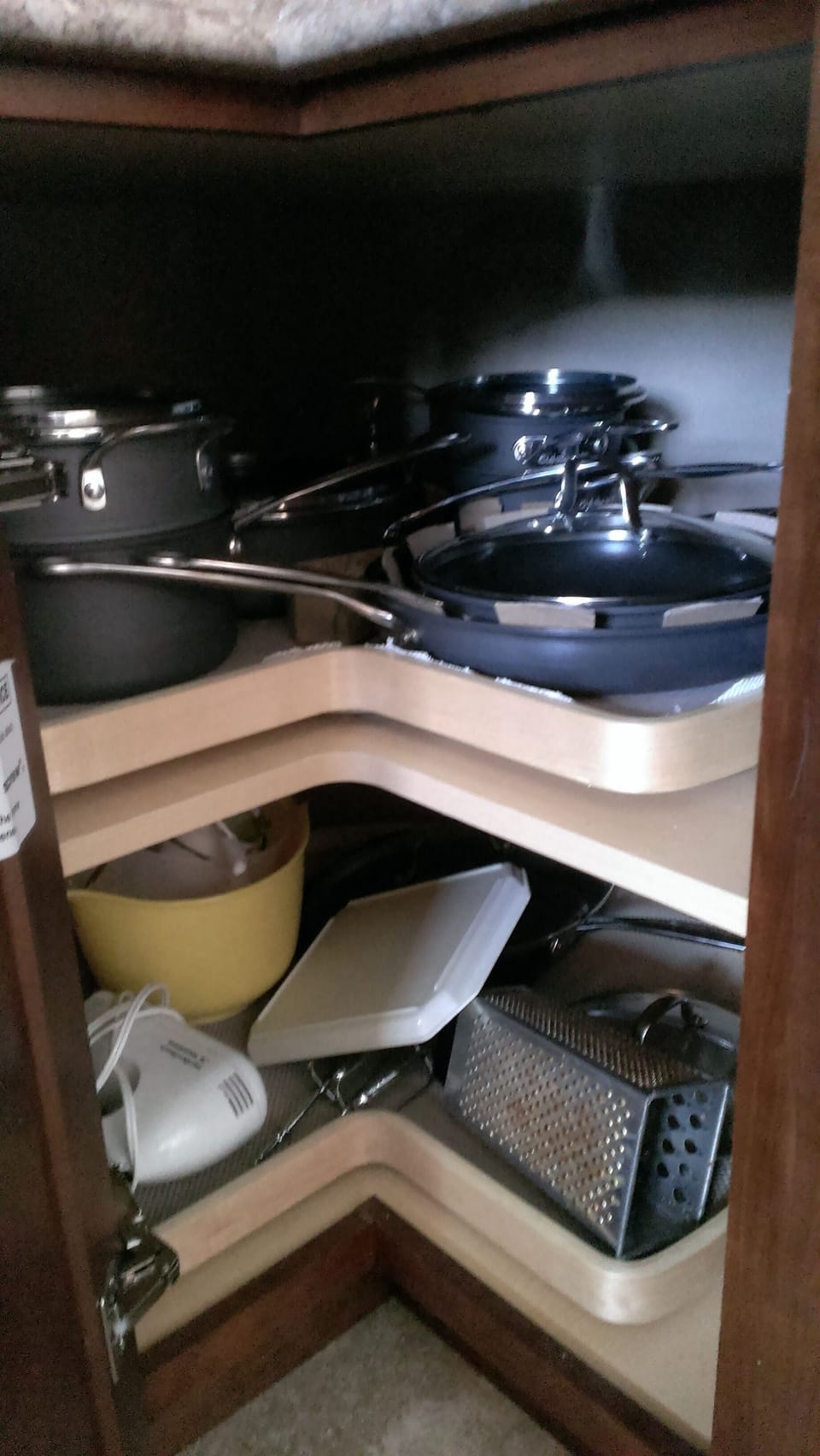 Pots and pans.
