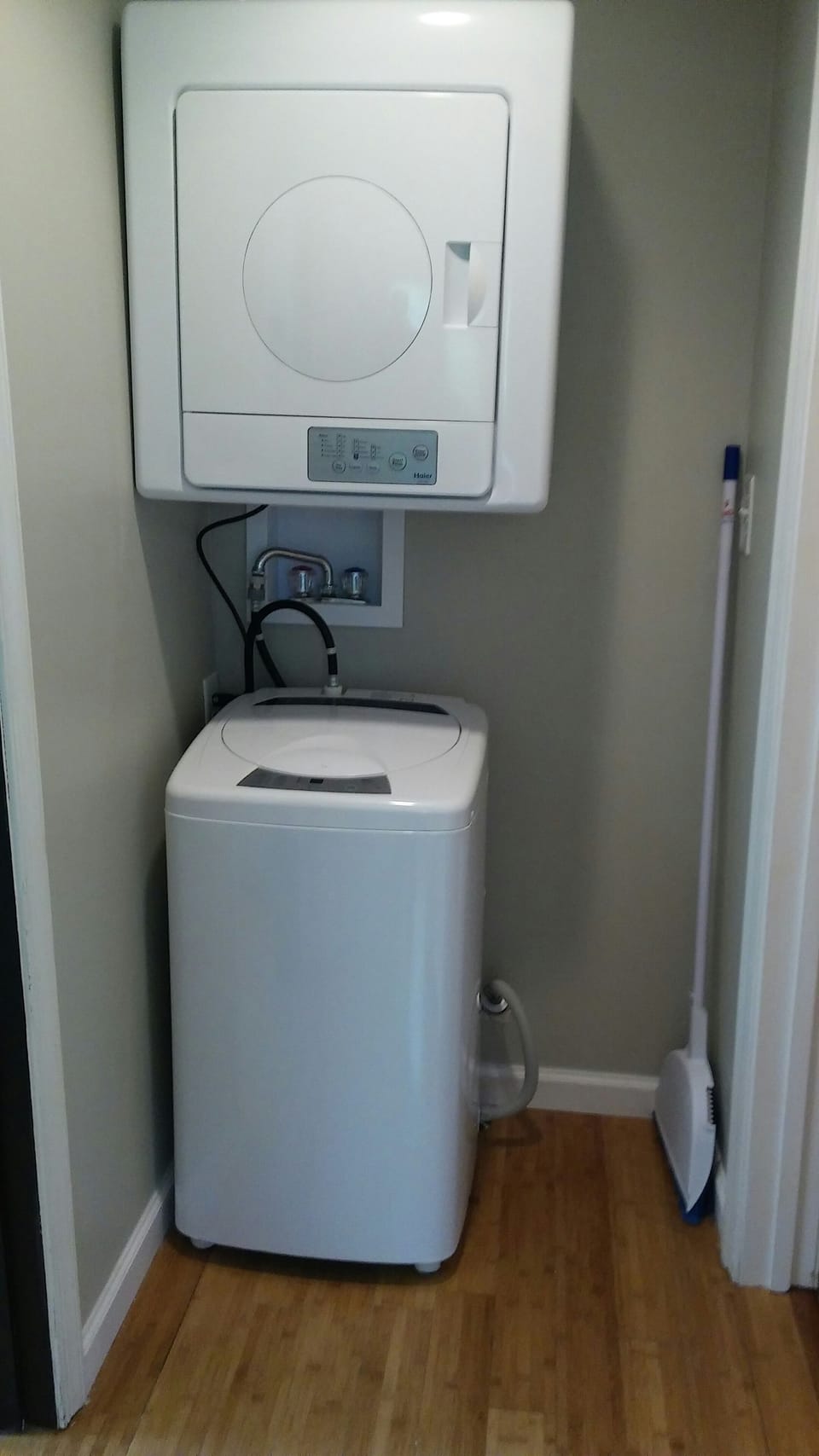 Washer and dryer
