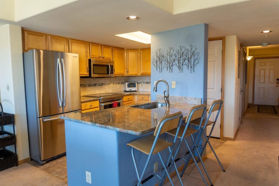Gourmet kitchen