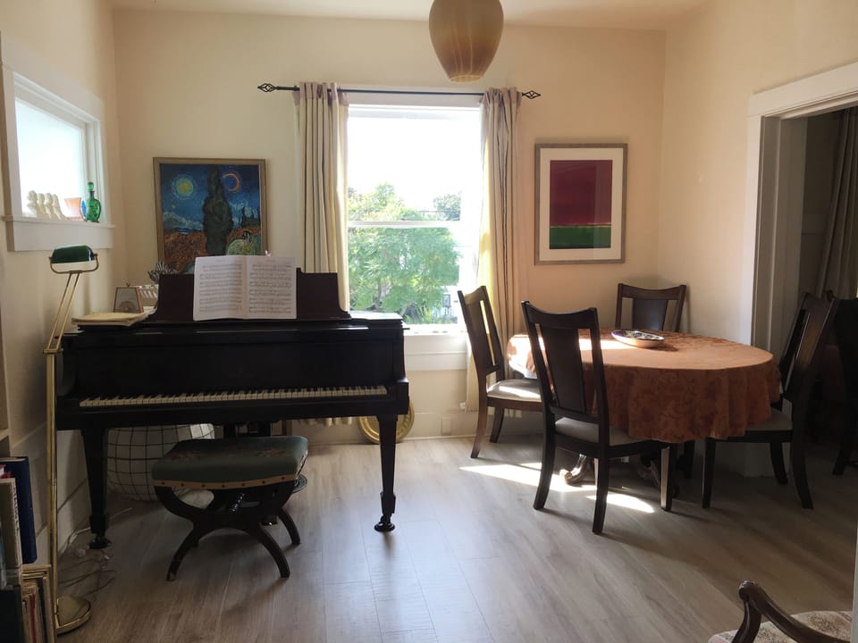 Steinway baby grand piano