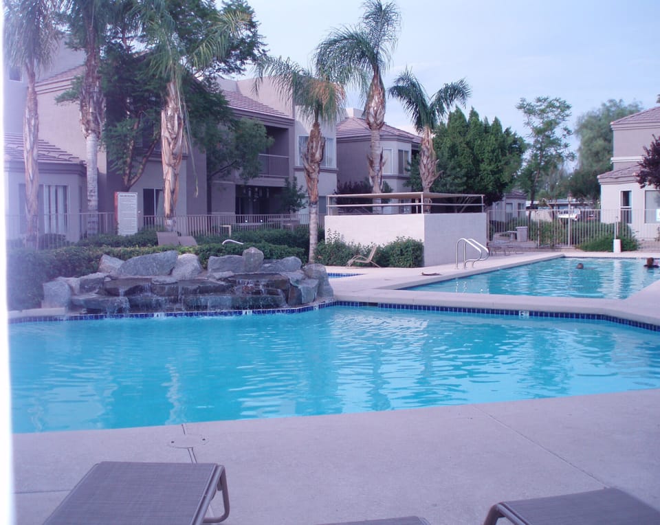 Beautiful pool area