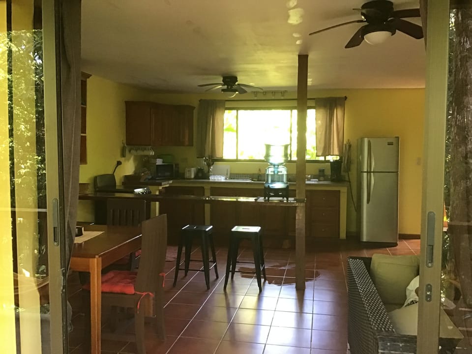 Full kitchen. Potable water included with your stay.