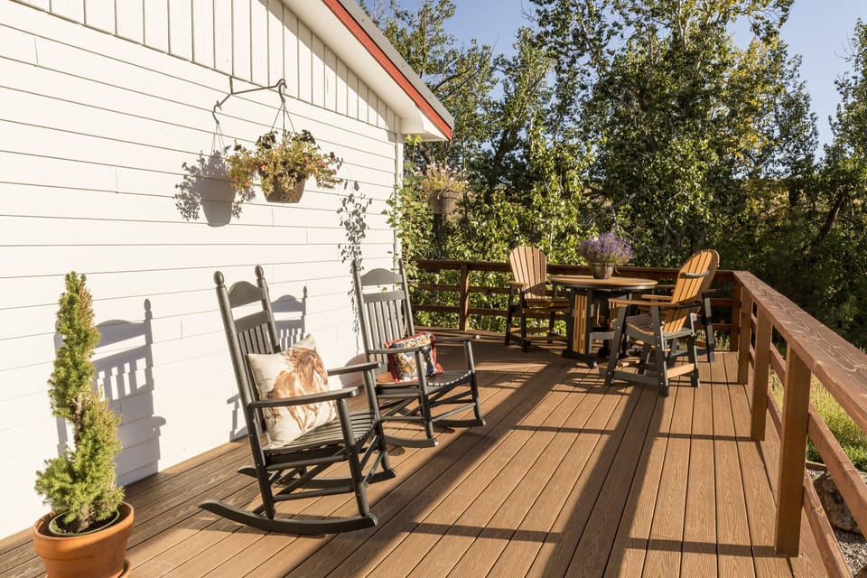 Large porch