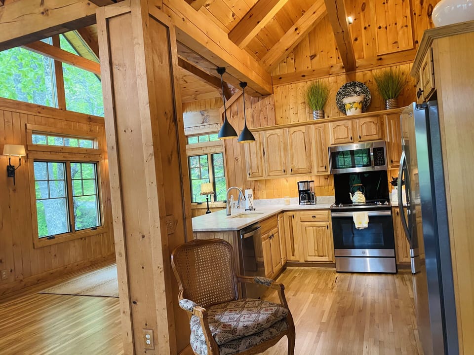 Newly renovated kitchen.