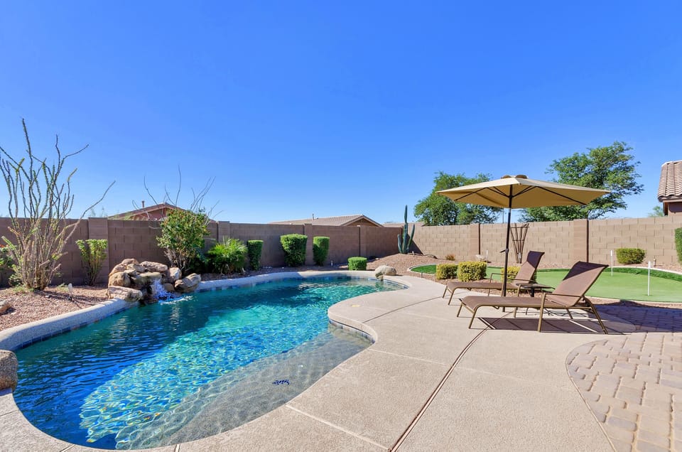 Heated pool
