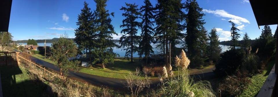 View from the deck