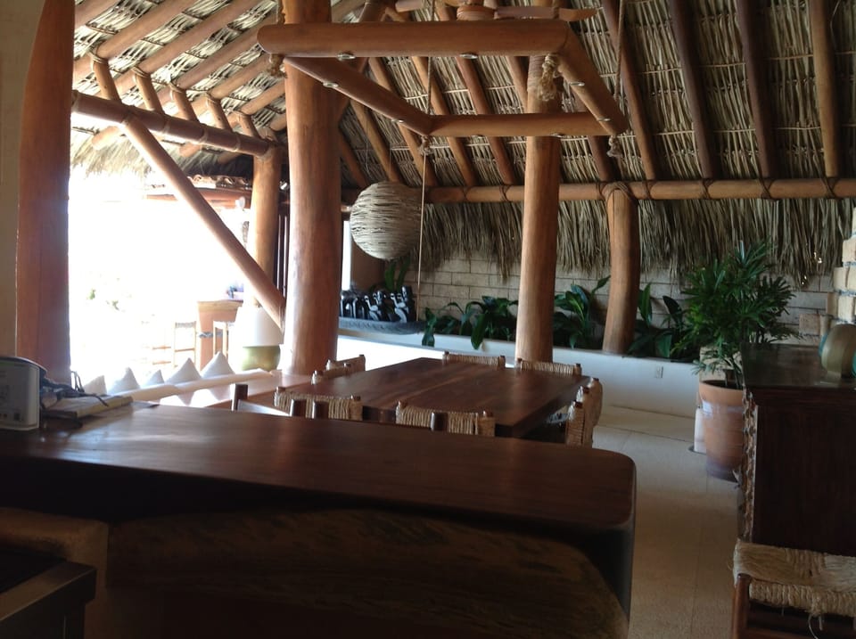 view from the kitchen