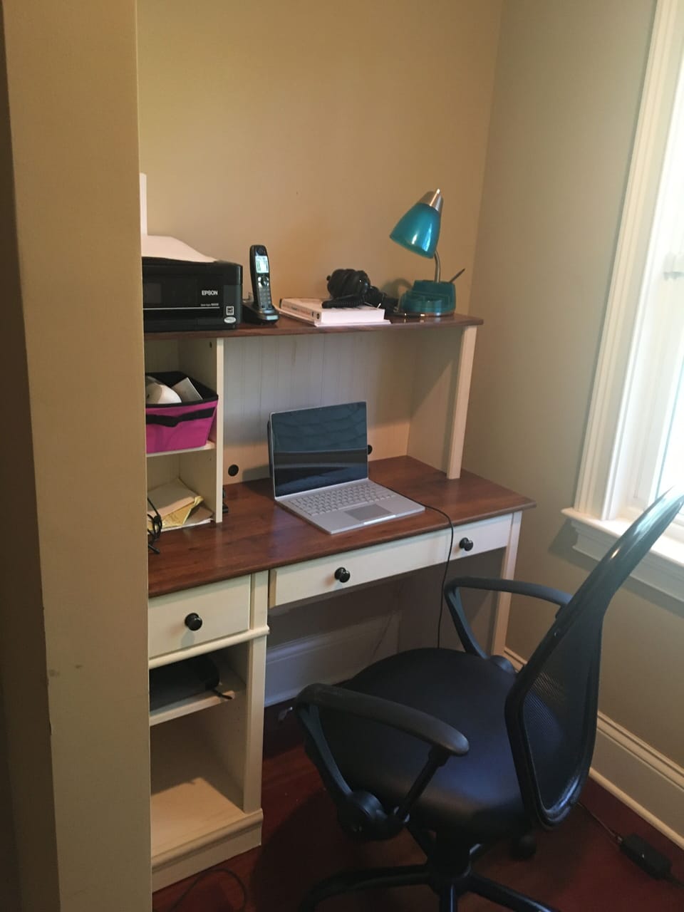 Private Second floor office nook