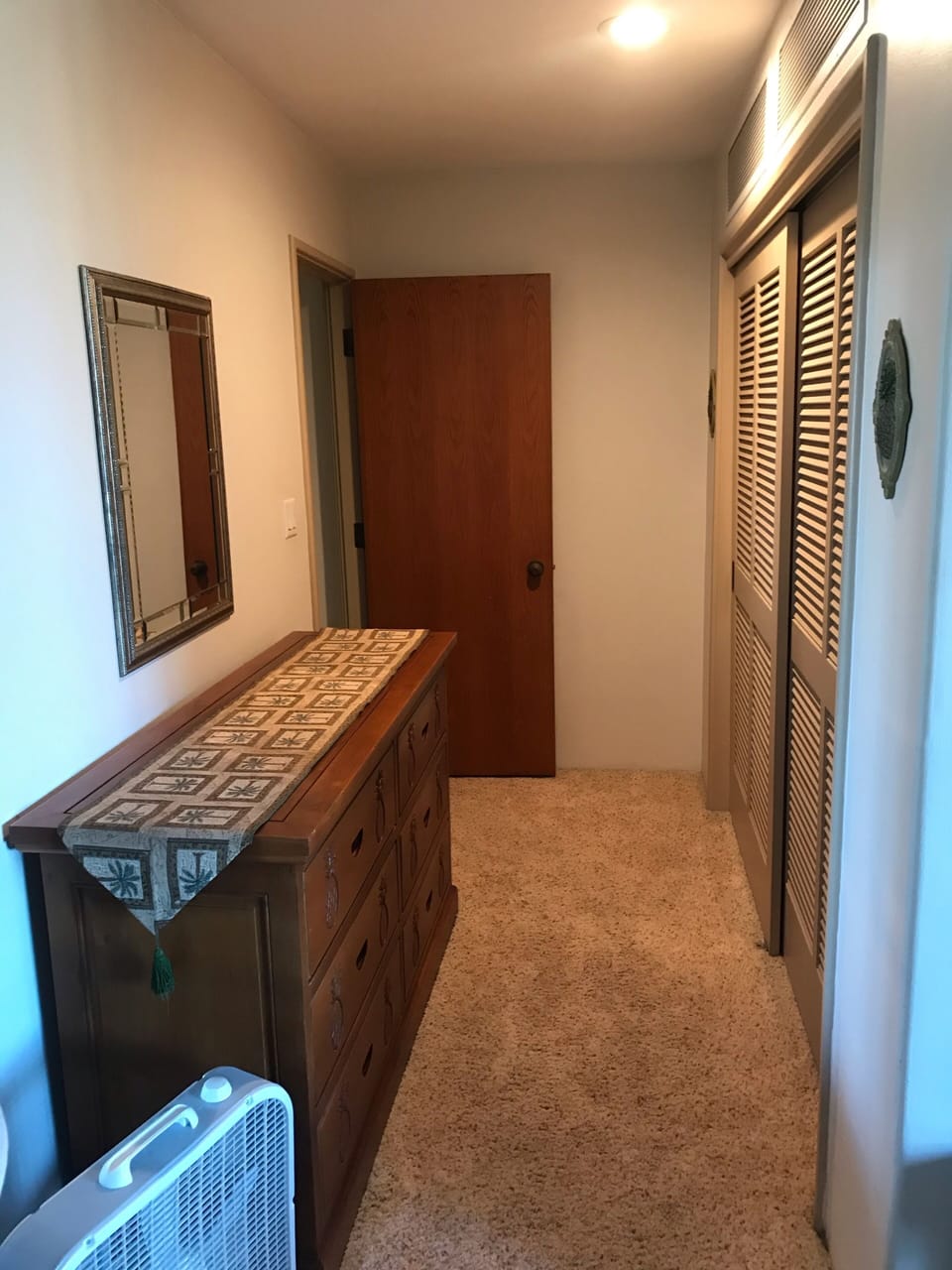 Master bedroom entry