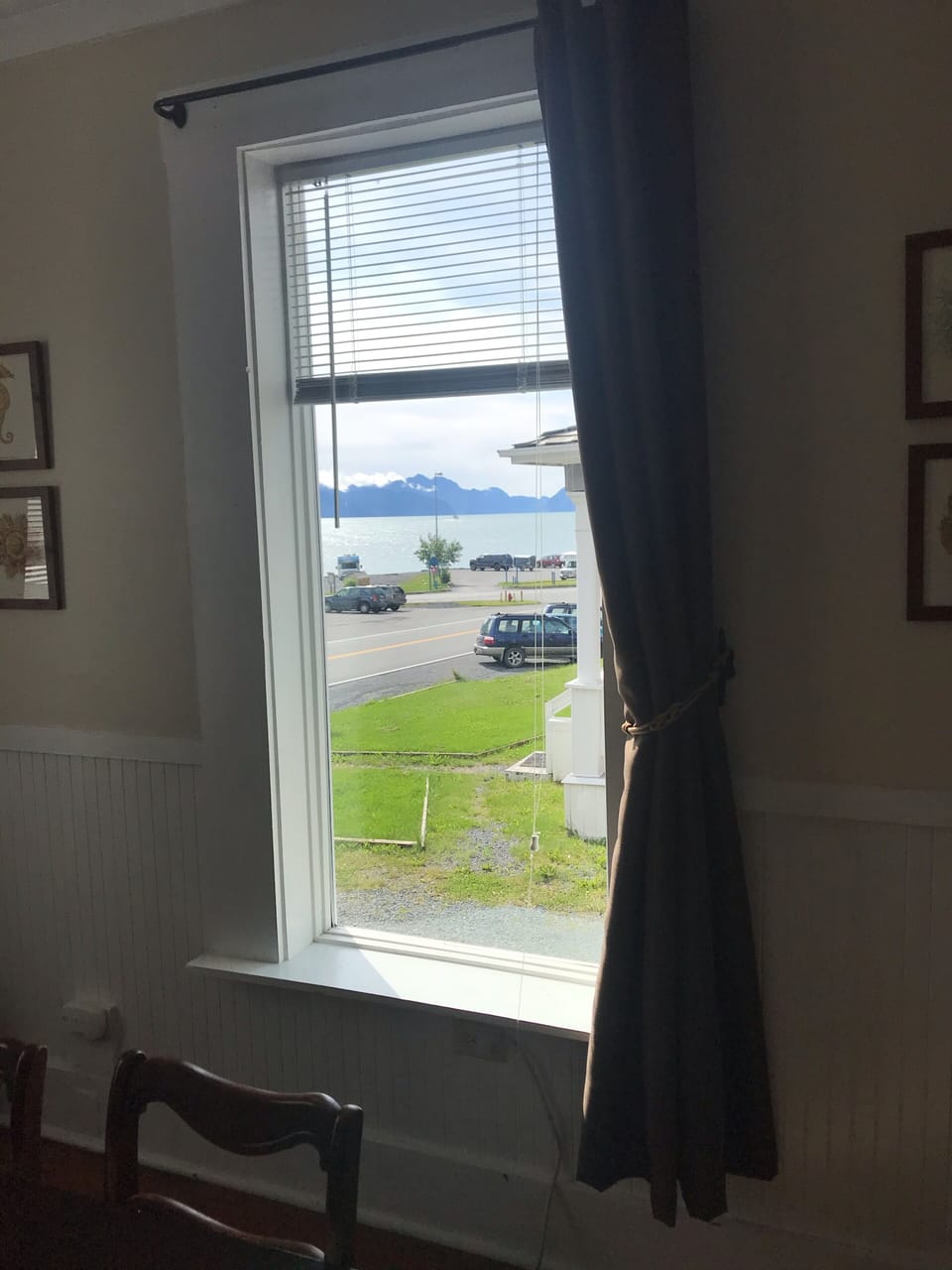 View from dining room table 