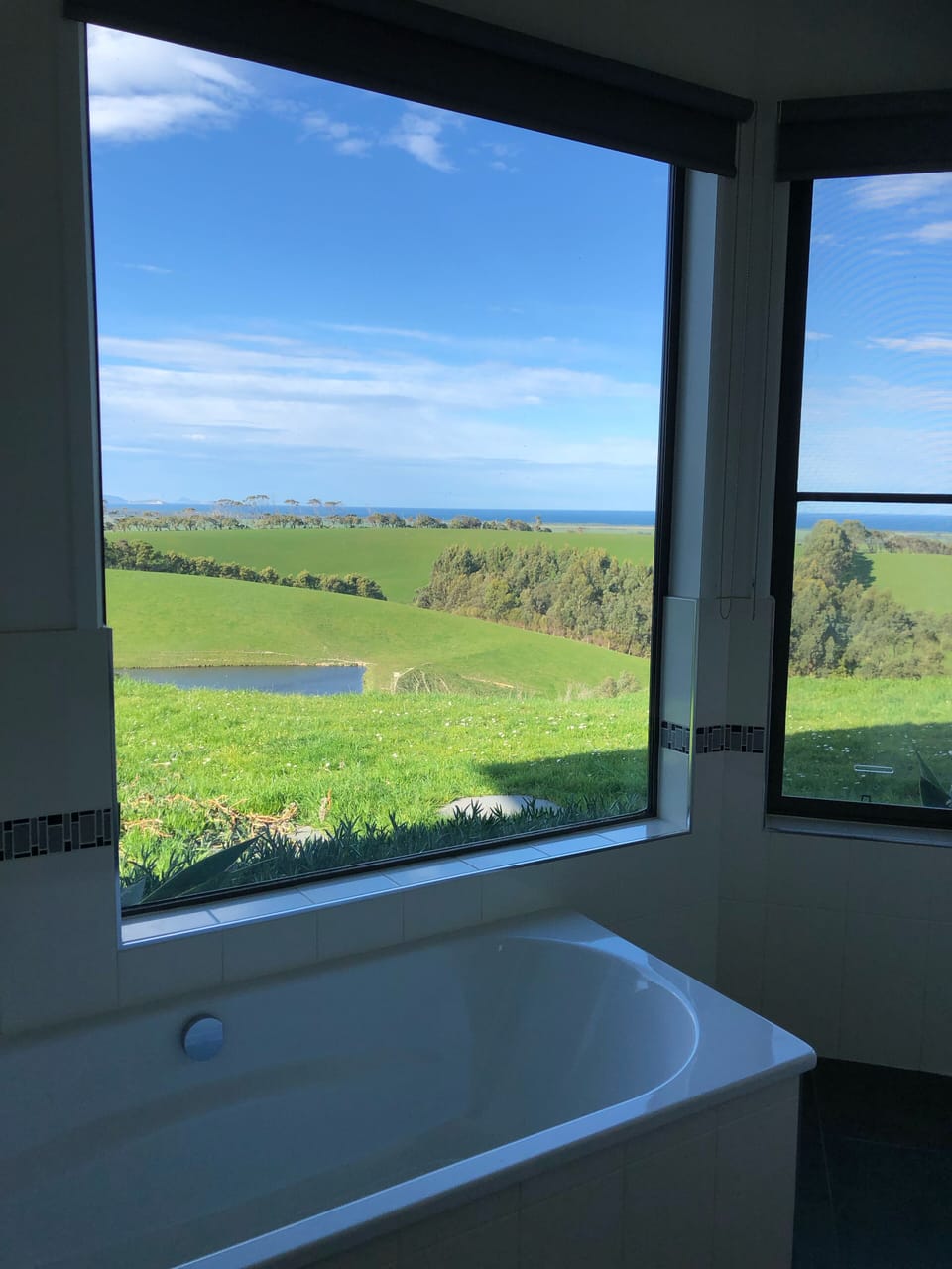 The view from the bath
