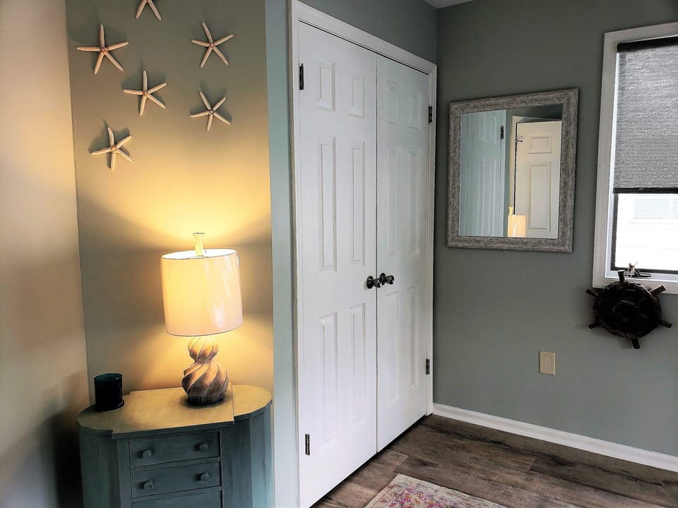 Bedroom 2 with 2 twins & a trundle