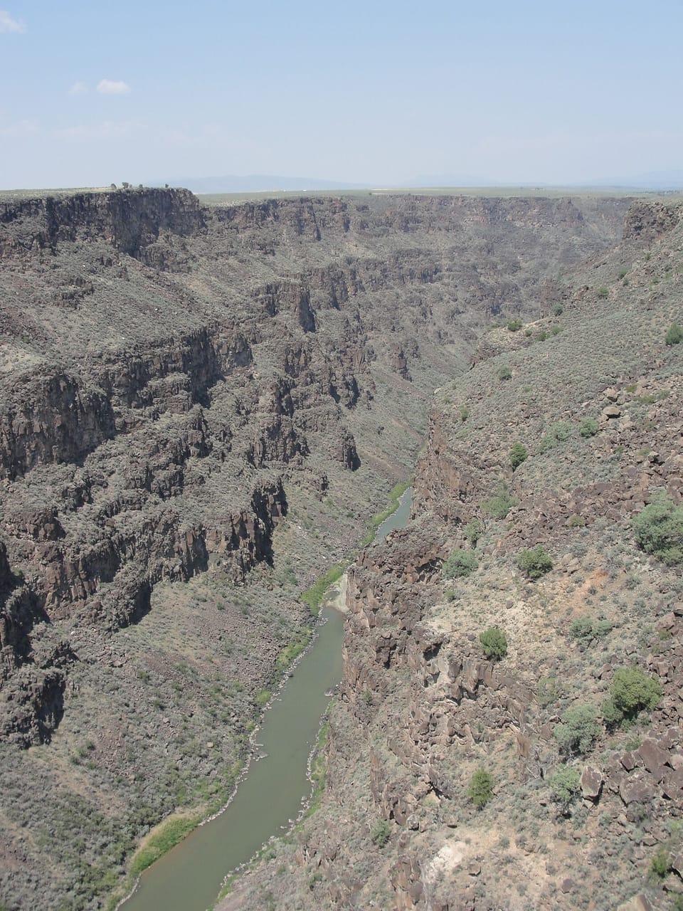 Rio Grande Gorge in Taos