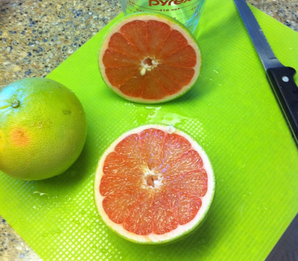 Seasonal fruit in the Puako condo gardens