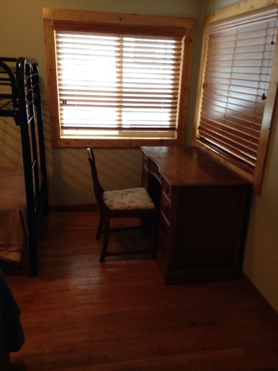 Bunk room desk