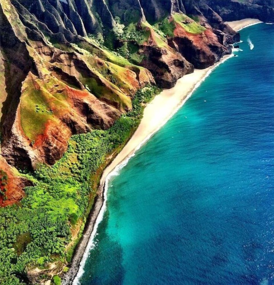The Na Pali Coast via Helicopter