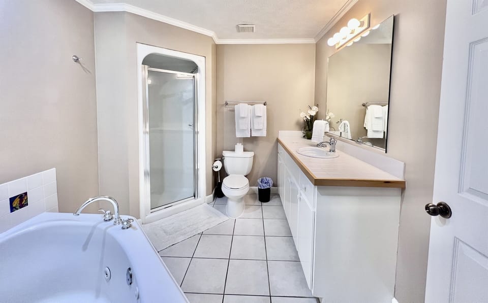 Jetted Tub and Seperate Shower