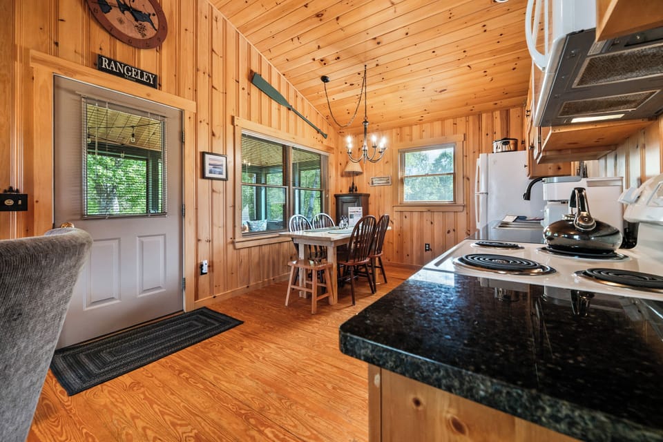 Kitchen and dining area