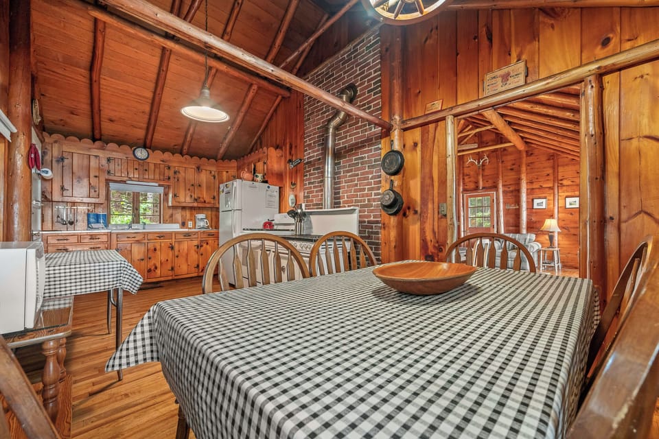 Kitchen and dining area