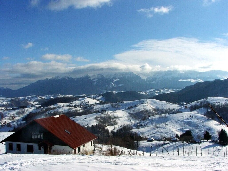 The view on Bucegi
