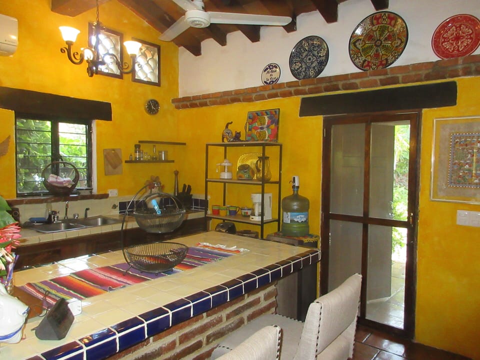 Kitchen front door