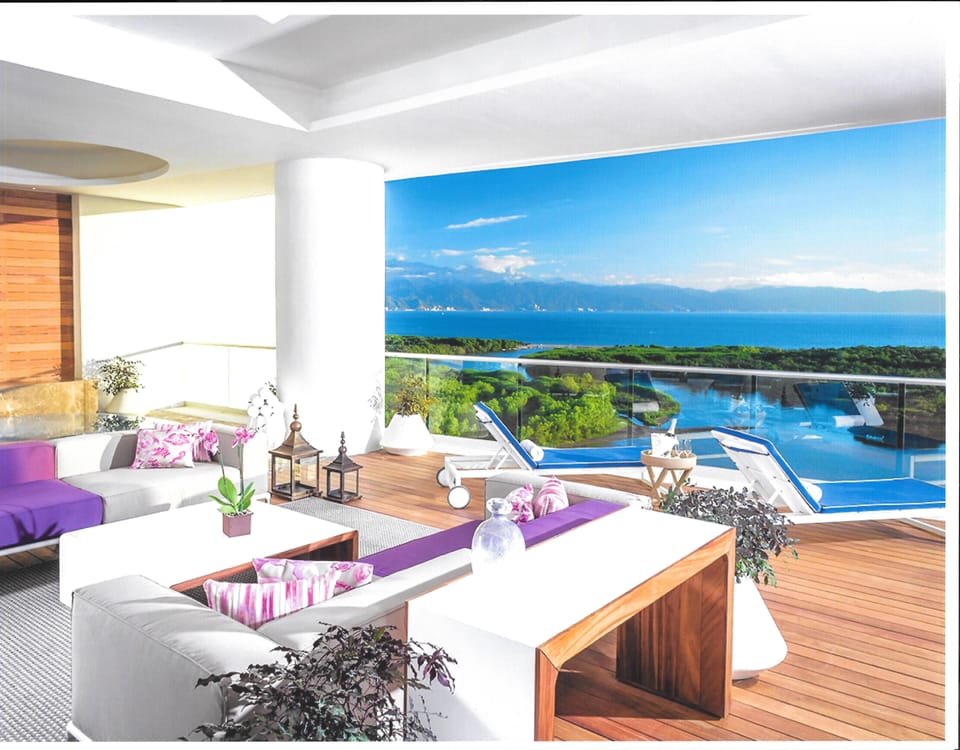 View From Spacious Deck