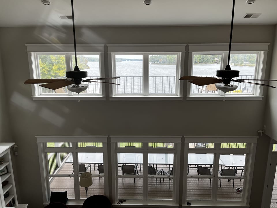 View from 2nd floor hallway
