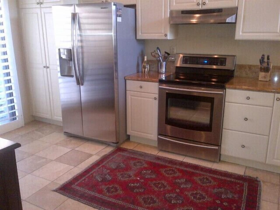 upgraded kitchen. Induction stove top