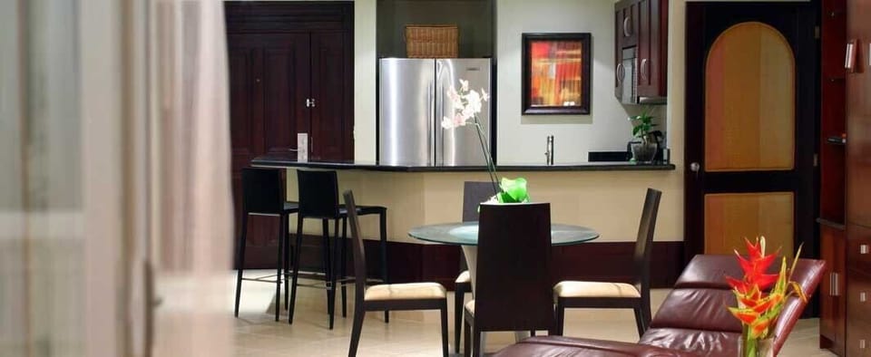Refrigerator is stocked daily with cold beverages!