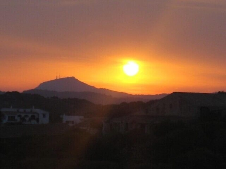 Sunset over Monte Toro