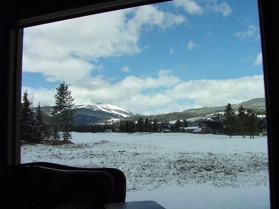 View of Lone Peak from Livingroom
